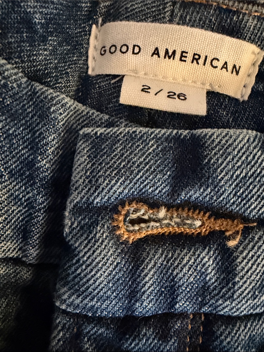 Good American Men’s Good Skate Relaxed Loose-Leg Jeans - Denim Blue - Picture 4 of 4